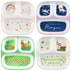 Kids Small Platter - Rainbow -Home Living Deals Store 398592 398594 kids small platter group